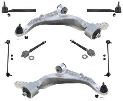 Front Complete Struts Control Arms Tie Rods & Links For Acura MDX 2007-2013 - Photo 2