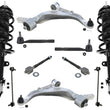 Front Complete Struts Control Arms Tie Rods & Links For Acura MDX 2007-2013