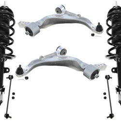 Front Complete Struts Lower Control Arms & Links For Acura MDX  2007-2013