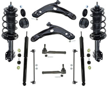 Front Complete Struts Rear Shocks Control Arms Tie Rods & Links For 06-14 Yaris