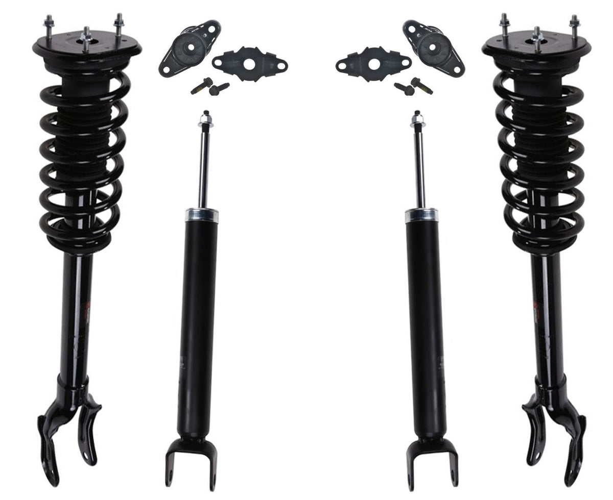 Front Struts & Rear Shocks W/ Mounts For Dodge Durango 3.6L RWD 2011-2015 - Photo 1
