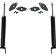 Rear Shock Absorbers & Upper Shocks Mounts Fits Jeep Grand Cherokee 2011-2015