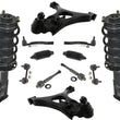 Barras de acoplamiento y enlaces de brazos de control de puntales delanteros para Honda Civic EX 2006-2011