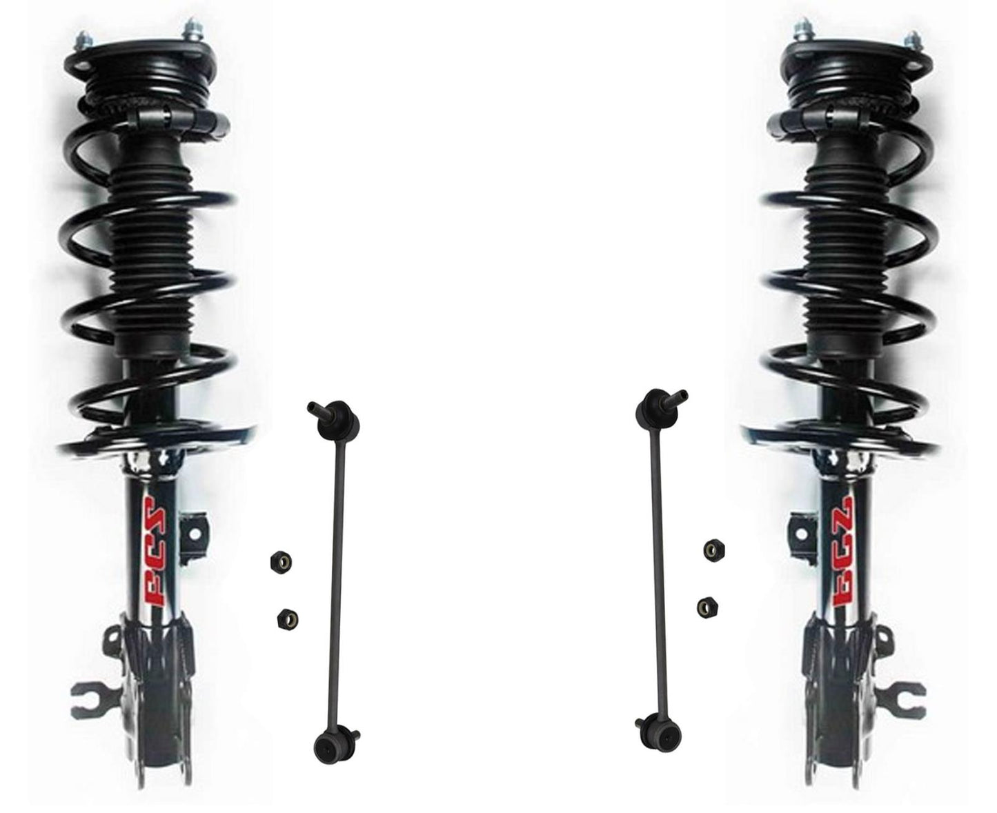 Front Coil Spring Struts for Mazda CX-5 Touring 13-16 Automatic Transmission