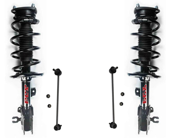Puntales de resorte delanteros de 4 piezas para transmisión automática Mazda CX-5 Touring 13-16