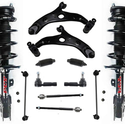 Front Struts Control Arms Tie Rods Links For CX-5 Front Wheel Drive Sport 13-16