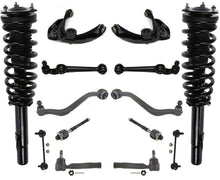 Front Struts Control Arms Tie Rods Links 12 Pcs Fits MKZ Front Wheel Drive 07-09