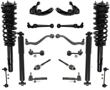 Front Struts Rear Shocks Control Arms 18 Pcs Fits MKZ Front Wheel Drive 07-09