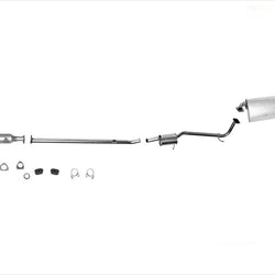 Fits 1998-2002 Accord 2.3L 4 Door Converter With Exhaust System Muffler