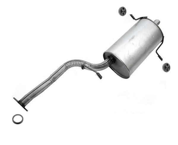 Rear Muffler with Gasket & Hangers for Subaru Forester 2.5L 1998-2005