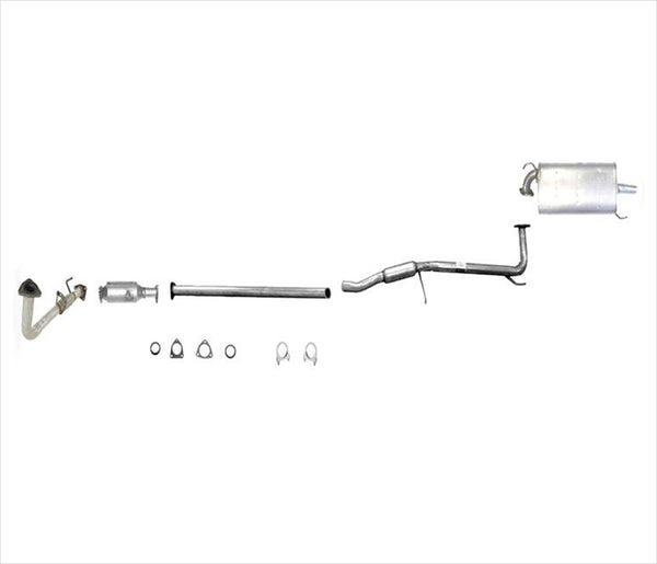 Exhaust System fits 98-02 Honda Accord 2.3L 4DR Automatic Trans Federal Emission