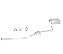 Fits 98-02 Honda Accord 2.3L 4 Door Exhaust Pipe System Muffler Clamps Gaskets