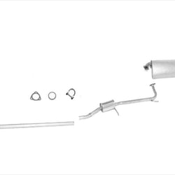 Fits 98-02 Honda Accord 2.3L 4 Door Exhaust Pipe System Muffler Clamps Gaskets