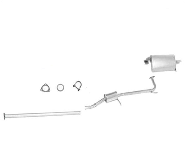 Fits 98-02 Honda Accord 2.3L 4 Door Exhaust Pipe System Muffler Clamps Gaskets