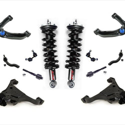 Barras de acoplamiento y enlaces de brazos de control de puntales delanteros para Nissan Frontier 2.5L 2005-2019