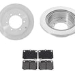 Fits 1997-2004 Mitsubishi Montero Sport Rear Brake Rotors & Ceramic Pads