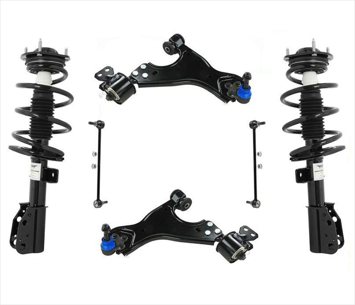 Brazos de control inferiores y enlaces delanteros para GMC Acadia Chevy Traverse 13-15