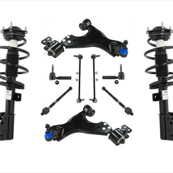 Kit de chasis de brazos de control inferiores con puntales delanteros para GMC Acadia 13-15, 10 piezas
