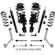 Complete Struts Assembly + Shocks & Coil Springs & Control Arms For 08-10 Malibu