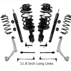 Complete Struts Assembly + Shocks & Coil Springs & Control Arms For 08-10 Malibu