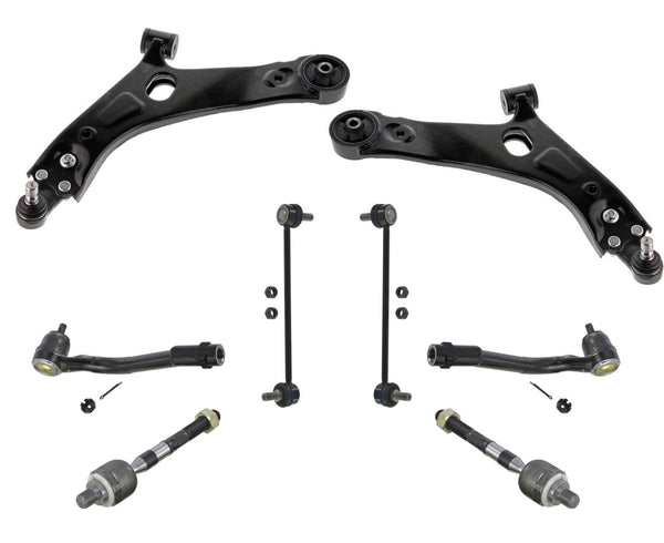 Lower Control Arms Tie Rods and Sway Bar Links For Hyundai Tucson 2010-2013