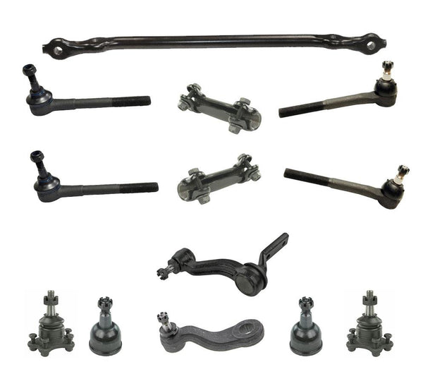 Ball Joints Tie Rod Center Link for GMC C1500 88-92 Rear Wheel Drive Pick Up