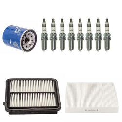 11Pc 8 Spark Plugs Air Cabin & Oil Filters for Honda Civic 1.3L Hybrid 2006-2011