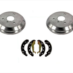Fits for 05-15 Smart Car Fortwo Rear Brake Drums & Rear Brake Shoes