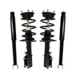 Front Coil Spring Struts Rear Shocks Front Wheel Drive for Taurus 13-17 4Pc 2.0L