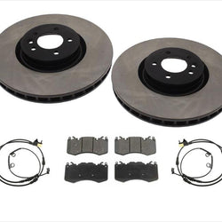 For 13-17 Range Rover W/ Brembo Supercharged Front Brake Rotors Pads