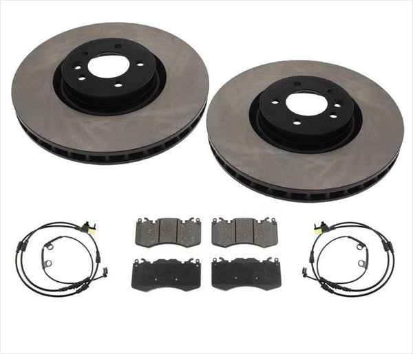 For 13-17 Range Rover W/ Brembo Supercharged Front Brake Rotors Pads