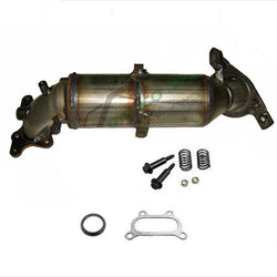 Front Catalytic Converter Manifold w Bolts Gaskets For 06-11 Civic 1.8L DX EX LX