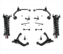 Se adapta a Jeep Liberty 02-04, kit de chasis de 14 piezas, brazos de control, varillas de amarre, eslabones, rótulas