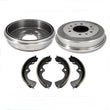 Rear Brake Drums & Brake Shoes for Mazda B2000 B2200 86-93 3pc Kit