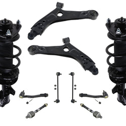 Front Complete Struts Control Arms Tie Rods & Links For Hyundai Tucson 2010-13