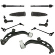 Front Control Arms Sway Bar Links Tie Rods Boots for Ford Taurus 10Pc Kit 10-17