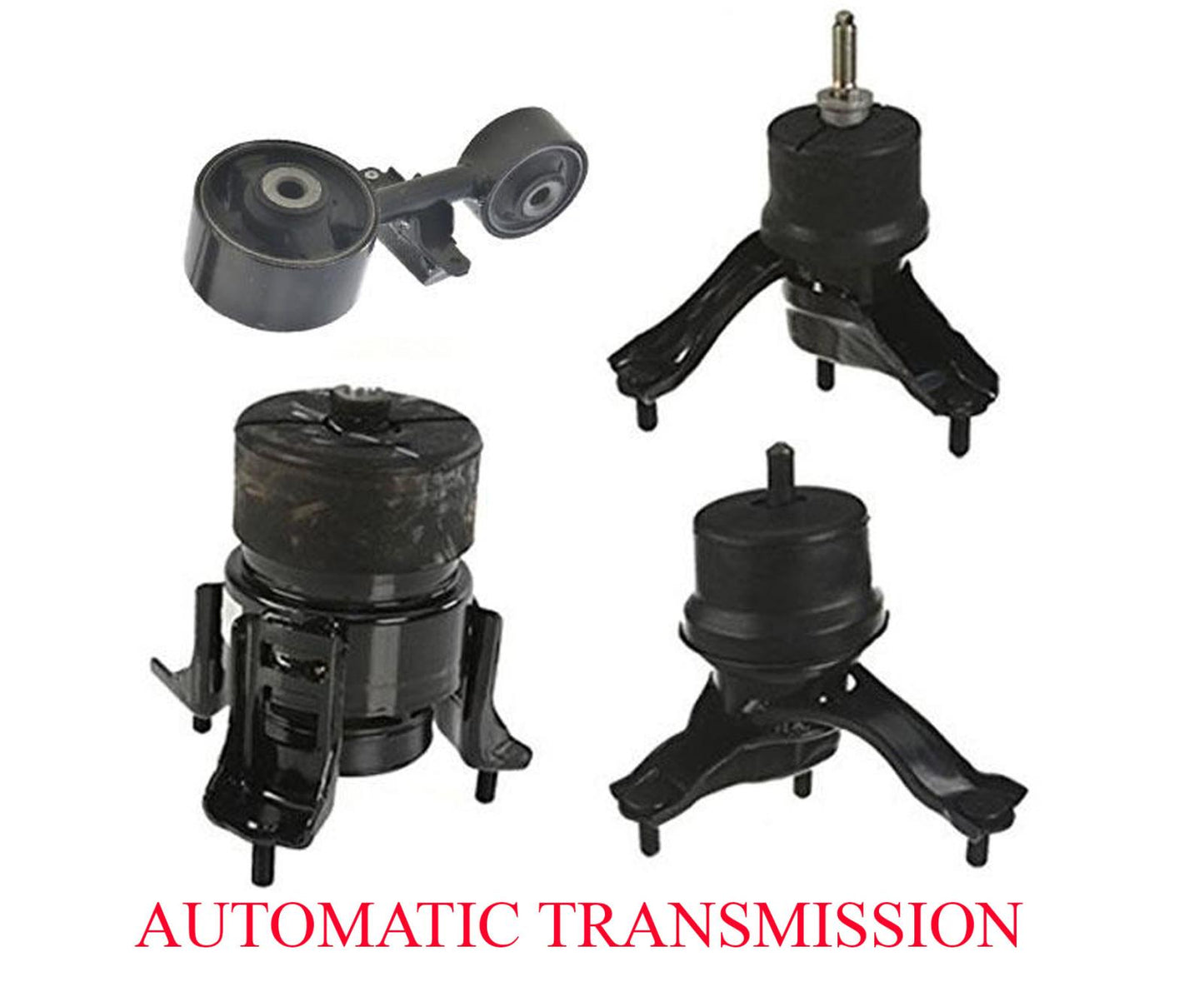 4Pc Engine Mounts for Toyota Camry 07-09 2.4L Automatic Transmission