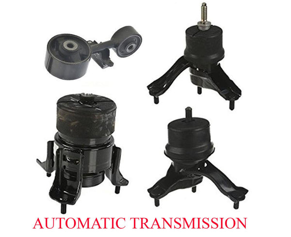 4Pc Engine Mounts for 07-09 Toyota Camry 2.4L Automatic Transmission