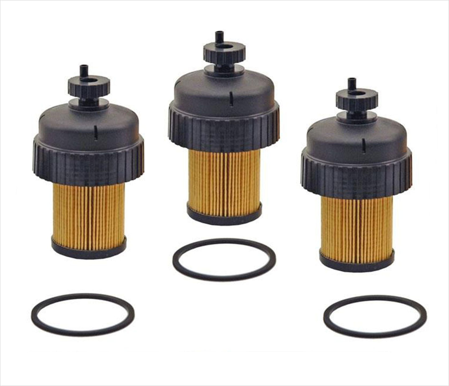 for Chevrolet GMC 6.5L Duramax Diesel Fuel Filter and Cap 3 Pc Kit REF#10154635