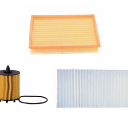 Oil Filter Engine Air Filter & Cabin Air Filter Fits Saab 9-3 03-11 9-3x 10-11