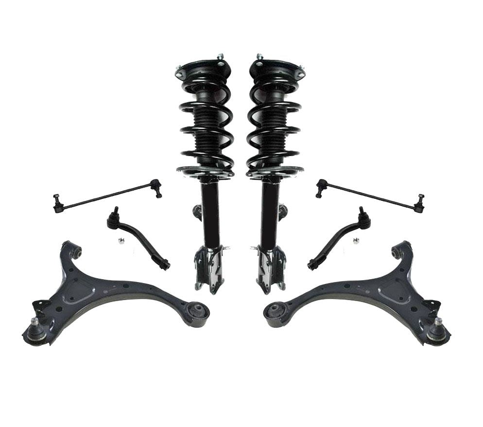 Front Spring Struts and Chassis Kit for 2011 Kia Sorento Automatic Trans