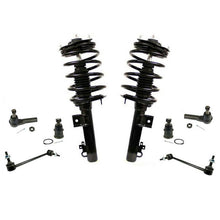 Puntales de resorte delanteros, varillas de amarre, rótulas, enlaces de barra estabilizadora para Ford Taurus 96-07
