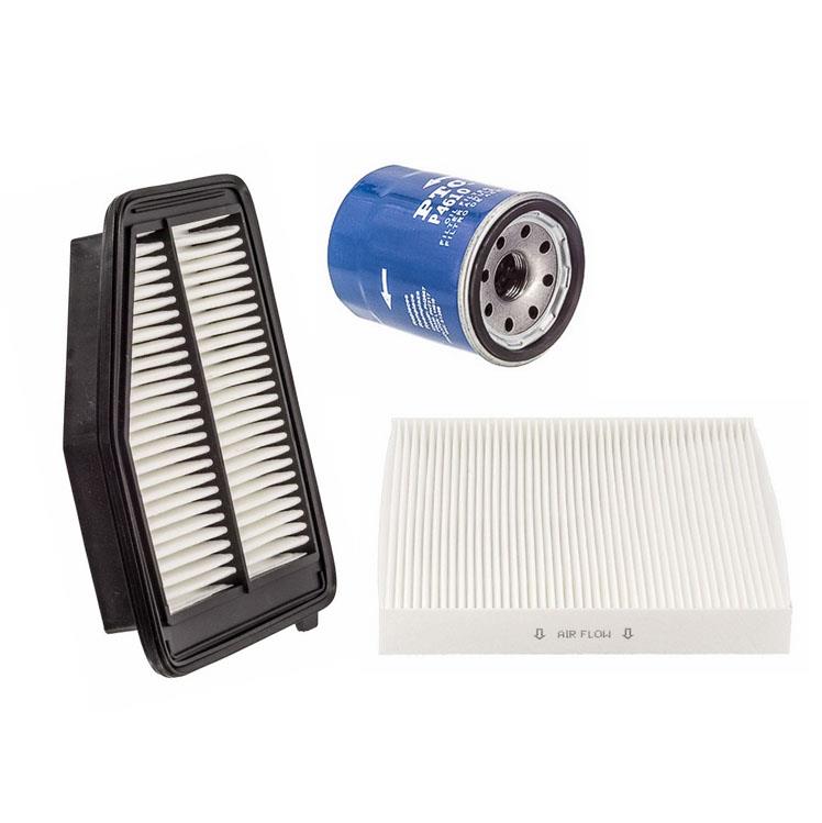Air Filter Cabin Filter & Oil Filter For Honda Civic 1.8L 2012 2013 2014 2015