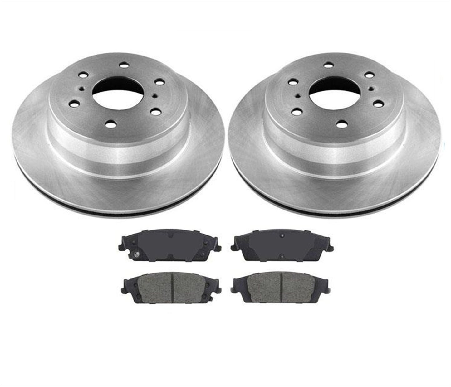 Rotores de freno trasero y pastillas de cerámica para Chevrolet Tahoe Yukon 2015-2019