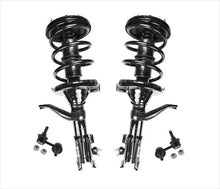 Fits For 2002-2006 Honda CRV Front Complete Struts and Front Sway Bar Links 4Pc