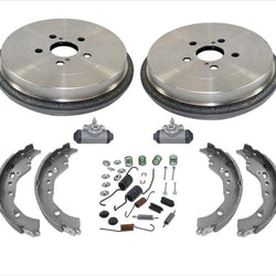 Fits For 09-19 Toyota Corolla 1.8L Brake Drums & Shoes Springs Wheel Cylinders