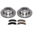 Front Disc Brake Rotors & Ceramic Brake Pads for Ram 4500 5500 08-18 3Pc Kit