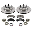 Front Rotors Brake Pads Bearings Seals for Ford Ranger 4 Wheel Drive 83-88