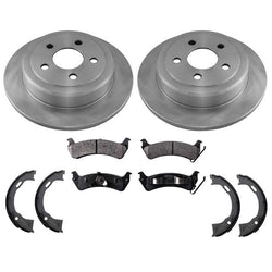 Frenos de disco traseros, pastillas de freno, zapatas de freno, kit de 4 piezas para Ford Windstar Van 1995-2003