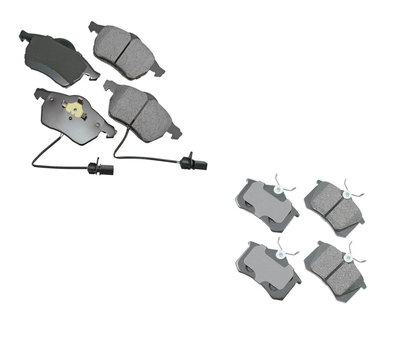 Compatible con pastillas de freno delanteras y traseras Volkswagen Passat 1.8T 2002-2005.